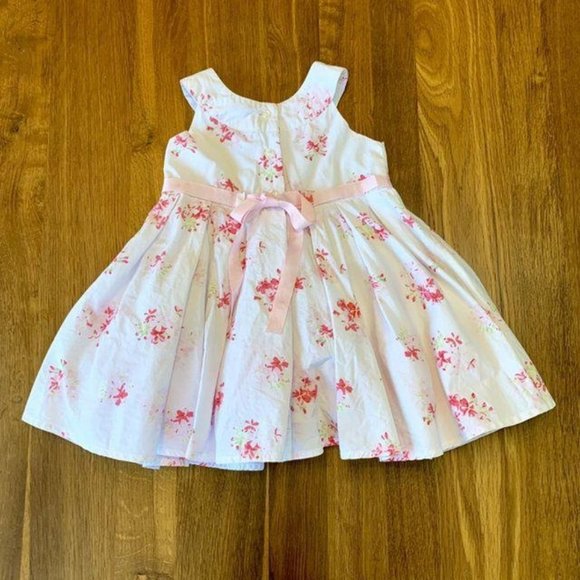 LADYBIRD Baby Girls Floral Twirl Dress Size 0 6-12 months Australian Infant Girl - Picture 2 of 7